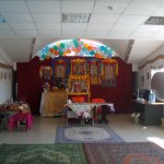 Празднично украшенный Зал в ожидании Учителя и гостей